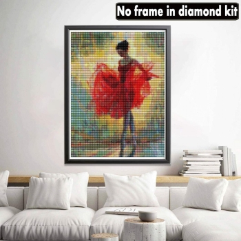 Diamentowy Obraz 30*40cm - baletnica [12040000096]